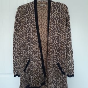 Soft Surrounding Animal Print Cardigan